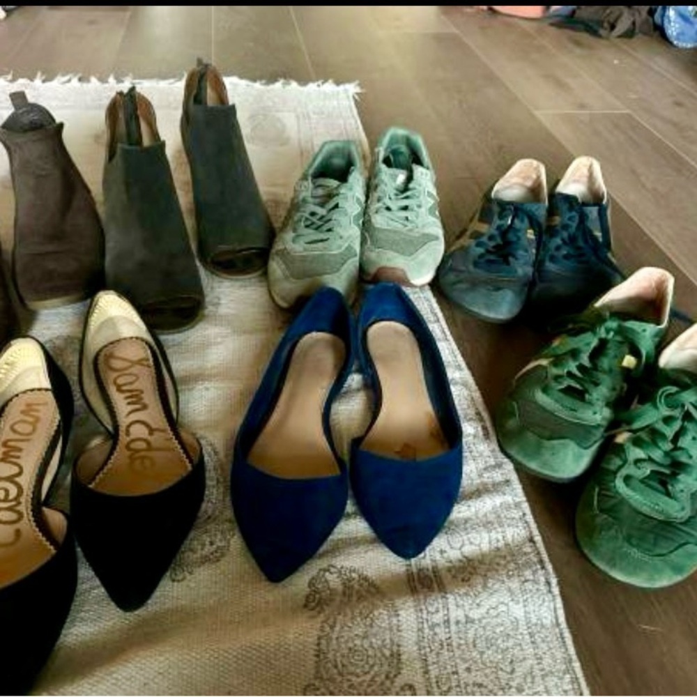 Women’s shoe lot - 7.5 (Onitsuka, Sam Edelman, Forever 21 and more)